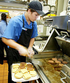 burger mcdonalds mcdonald jobs job staff part food teenage employment big flipping worker kitchen shit donalds mac level hands keep